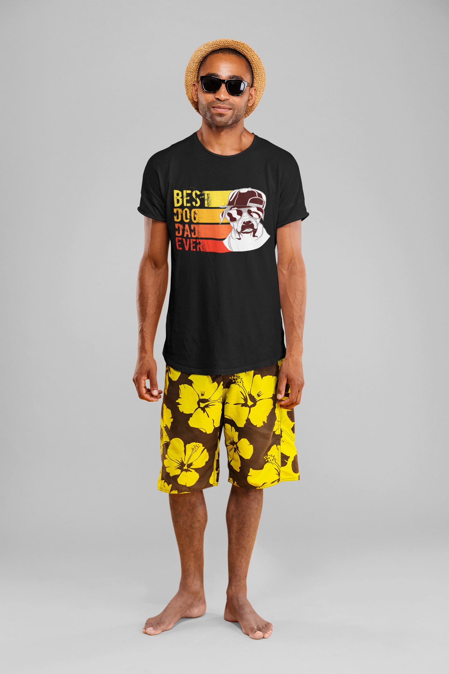 Best Dog Dad Ever Graphic Tee