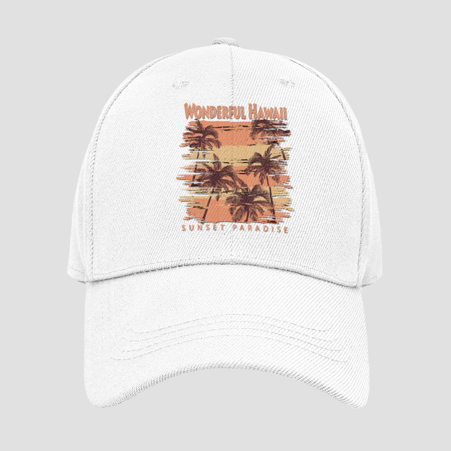 Wonderful Hawaii Graphic Unisex Baseball Cap