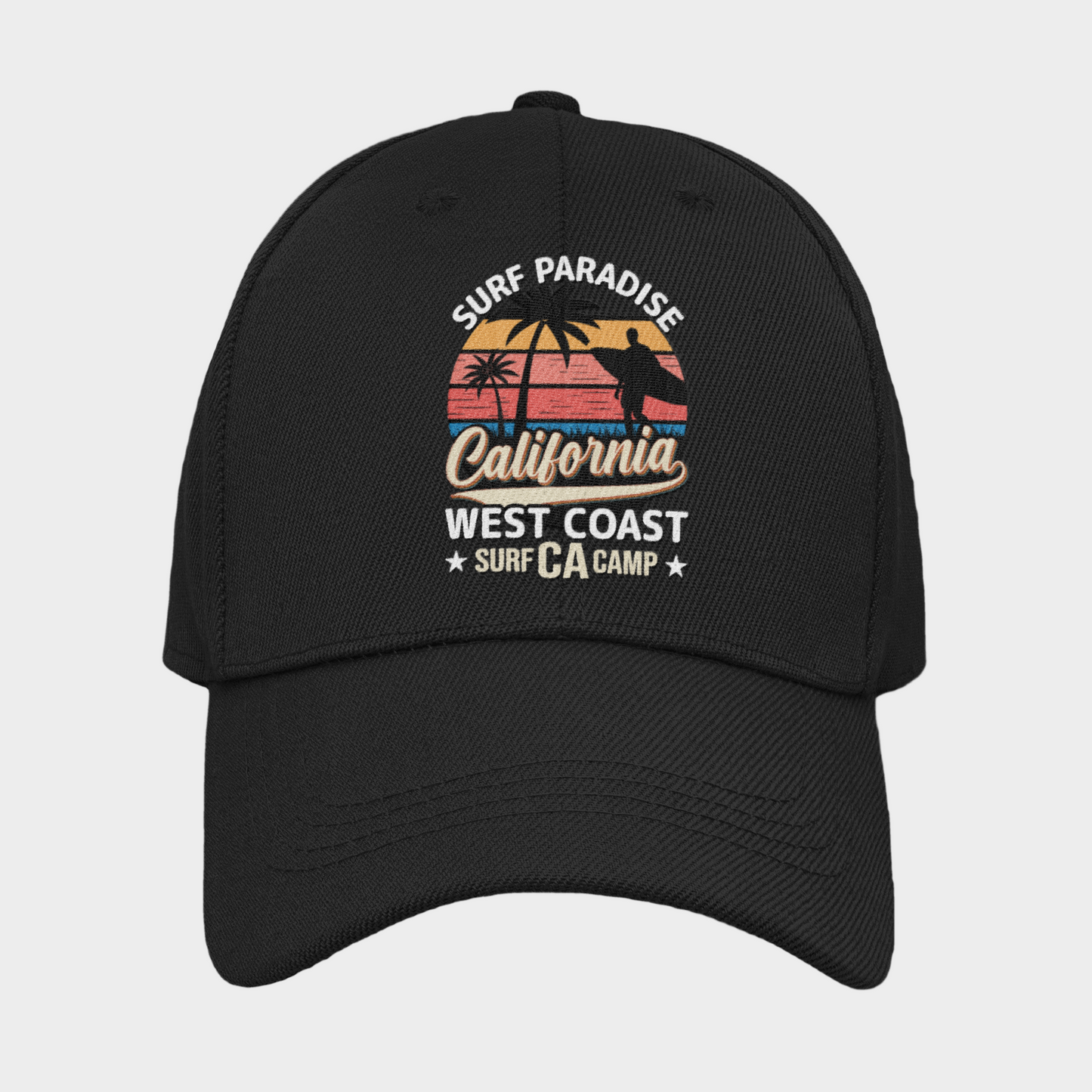 West Coast California Graphic Unisex Baseball Cap