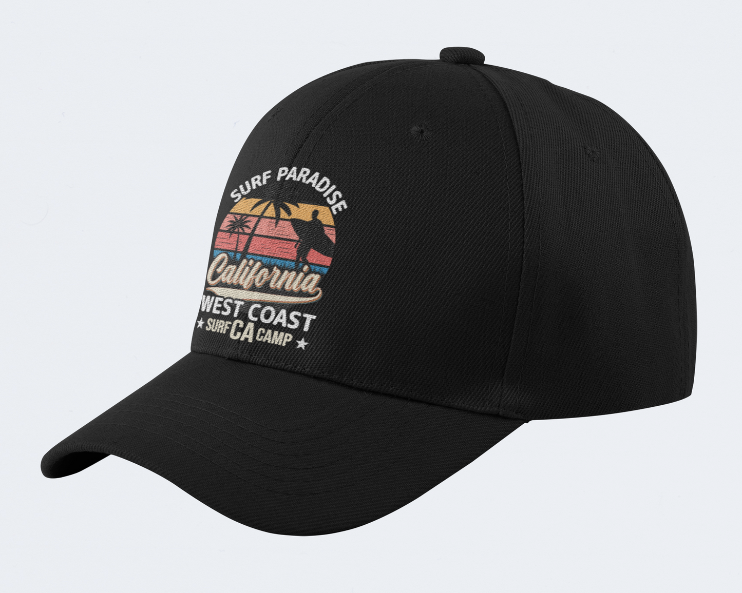 West Coast California Graphic Unisex Baseball Cap