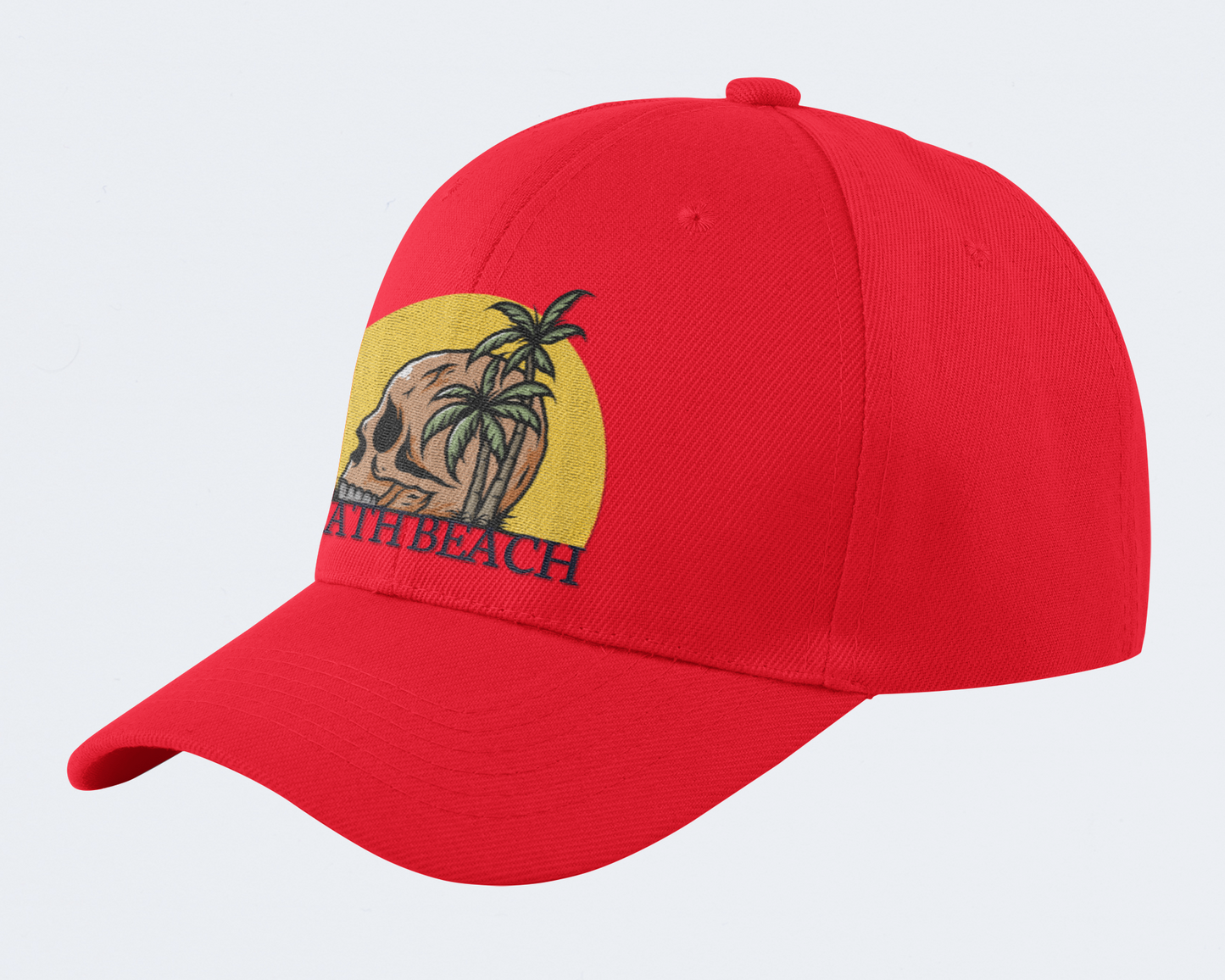 Death Beach Unisex Graphic Baseball Cap