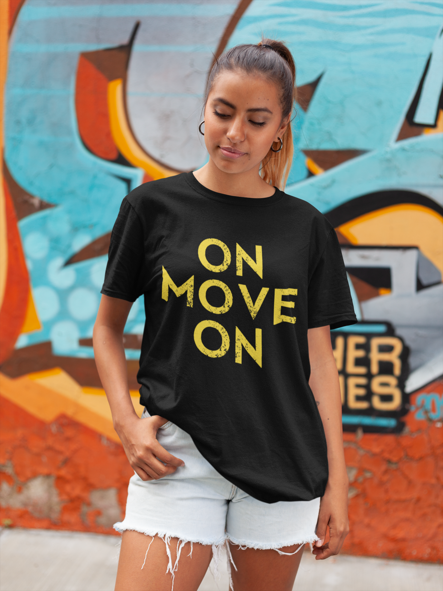 On Move On Graphic Tee