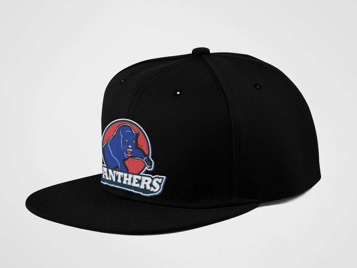 The Panthers Flat Brim Trucker Hat