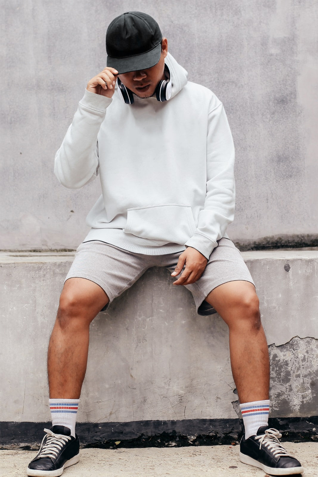 A heavyweight hoodie that provides both warmth and a fashionable look.
