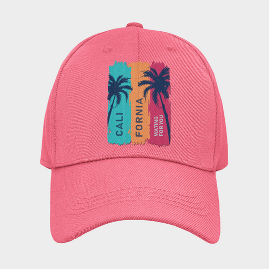 Three Shades California Graphic Unisex Baseball Cap