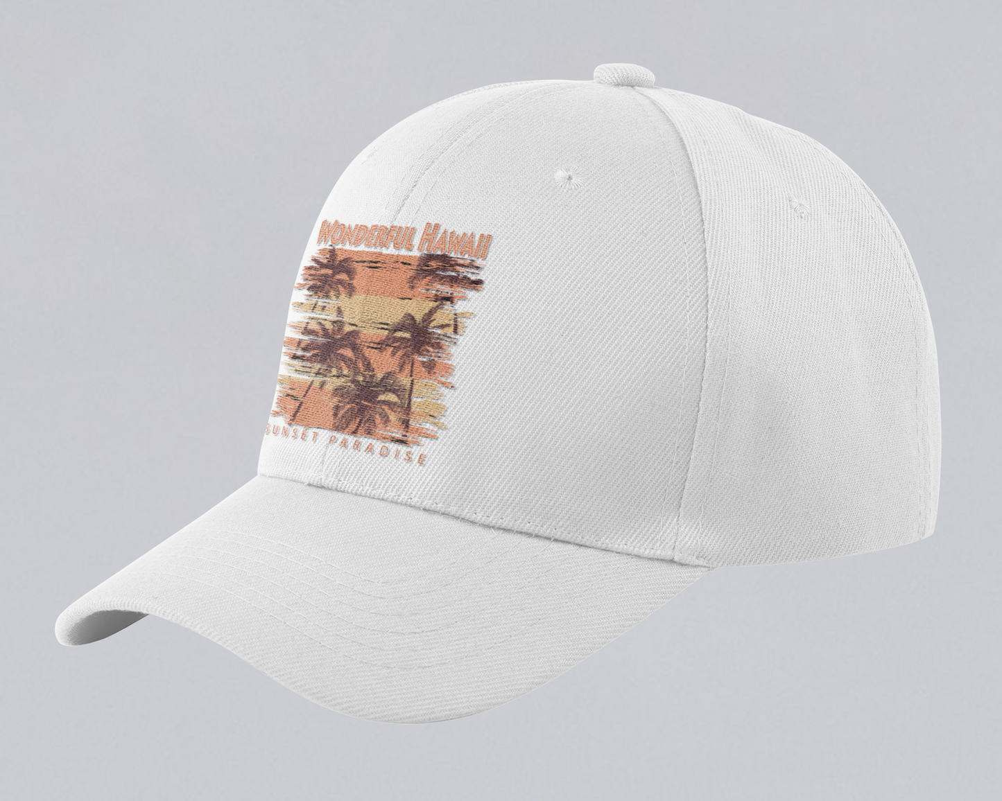 Wonderful Hawaii Graphic Unisex Baseball Cap