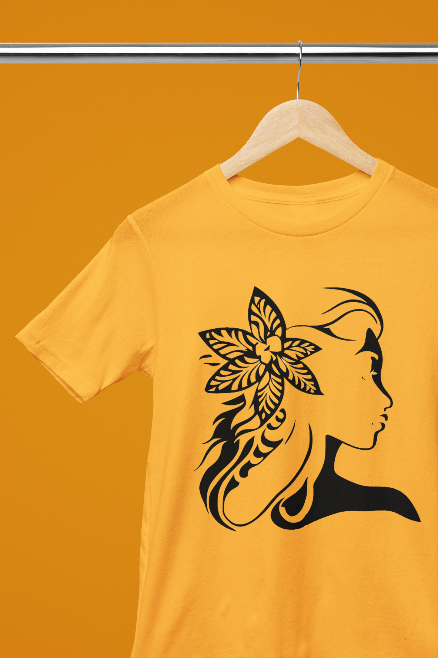 Floral Girl Graphic Tee