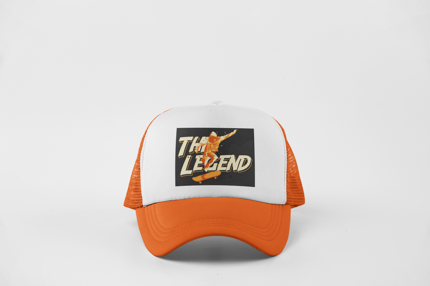 The Legend Graphic Adjustable Unisex Trucker Hat