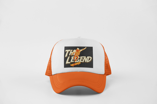 The Legend Graphic Adjustable Unisex Trucker Hat
