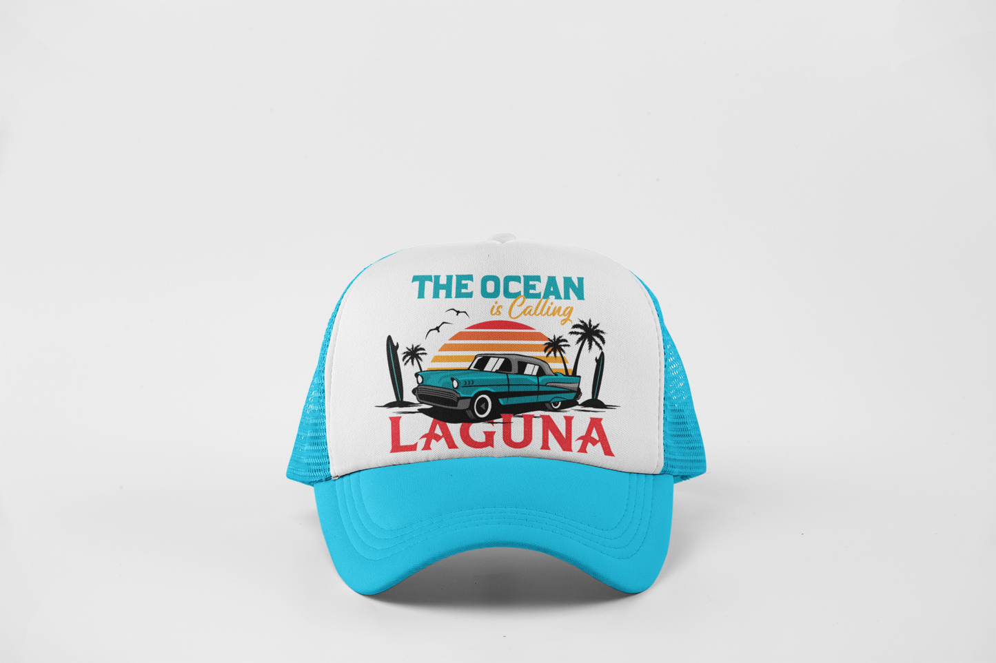 The Laguna Adjustable Unisex Trucker Hat