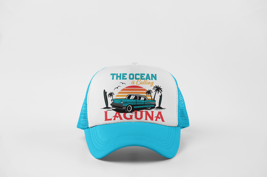 The Laguna Adjustable Unisex Trucker Hat