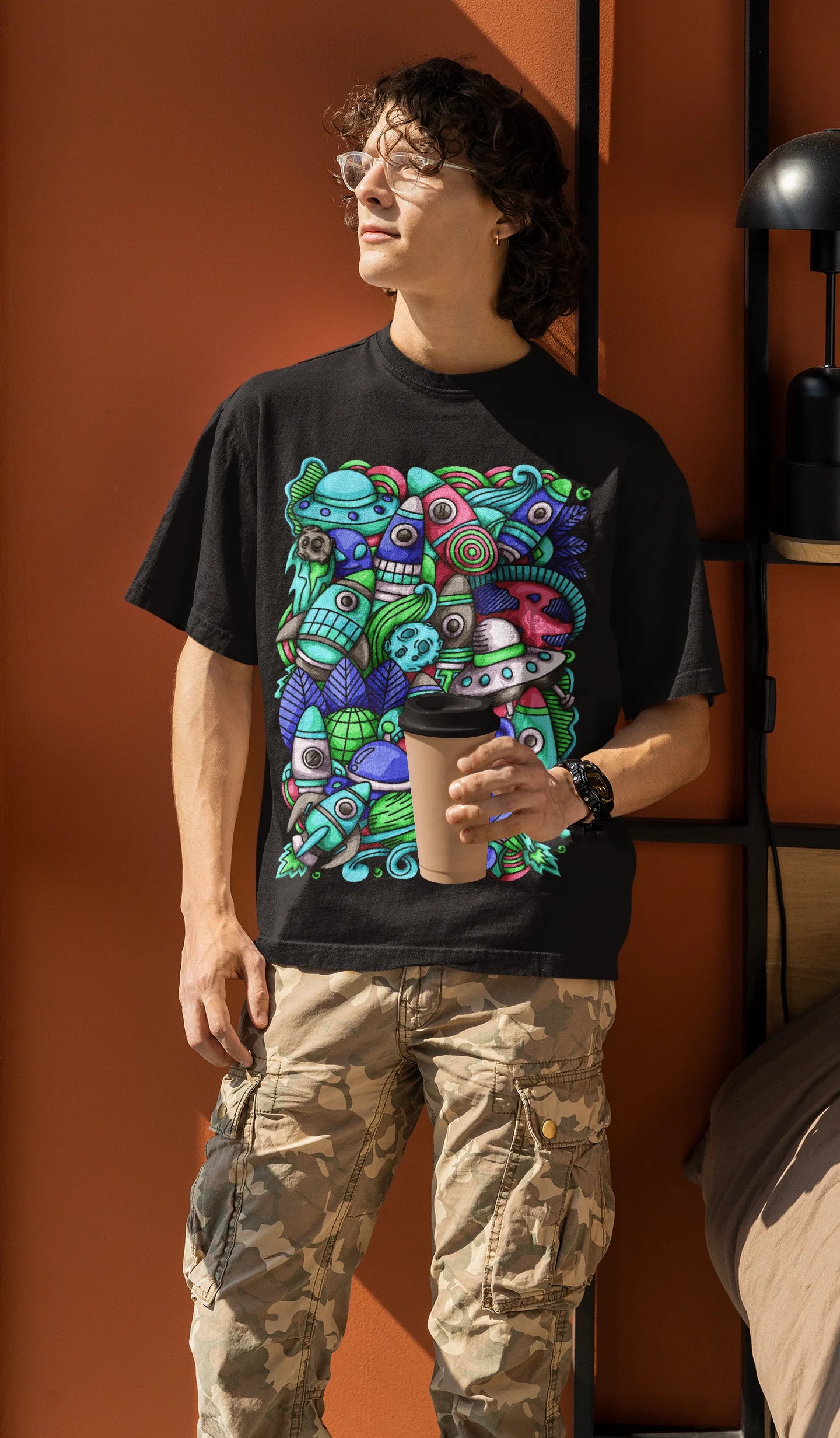 Alien's Rocket T-Shirt