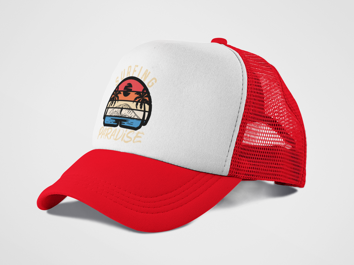 Surfing Paradise Unisex Trucker Hat